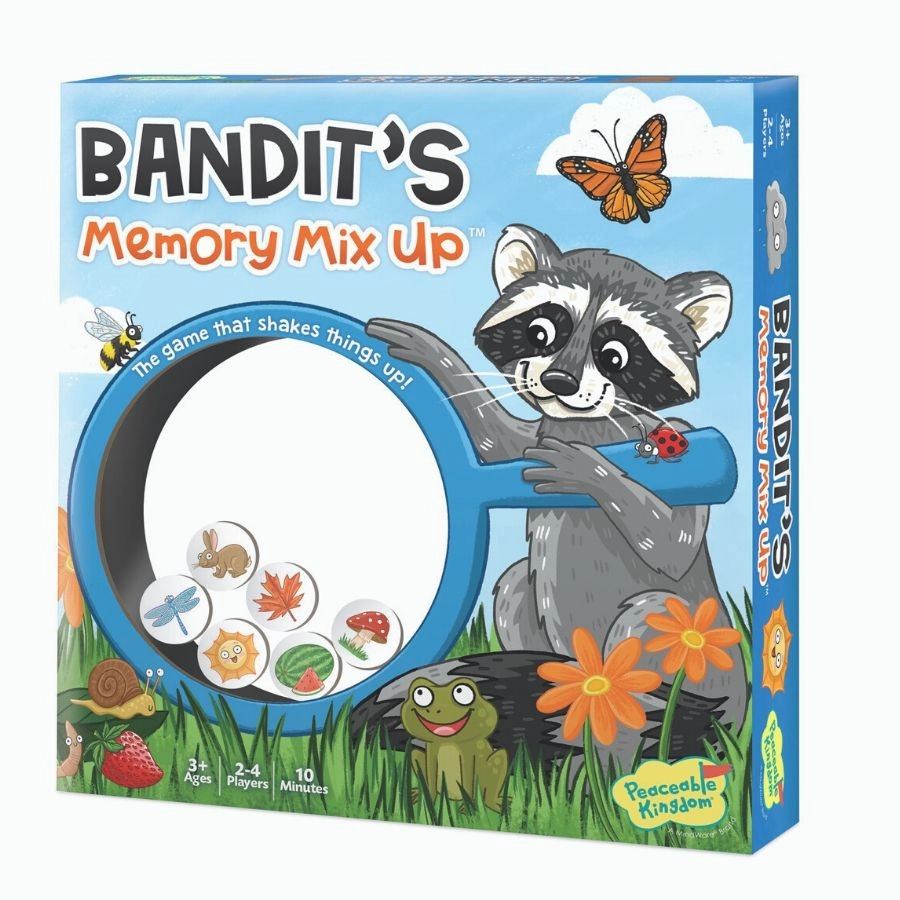 Peaceable Kingdom Game - Bandits Memory Mix Up Game