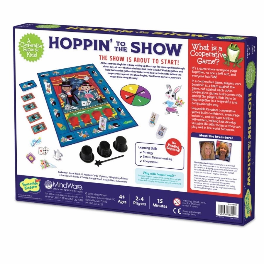 Peaceable Kingdom  Hoppin To the Show Game
