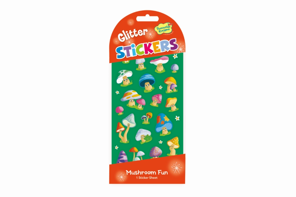 Peaceable Kingdom Stickers - Scratch & Sniff, Glow In The Dark, Puffy, and Foil
