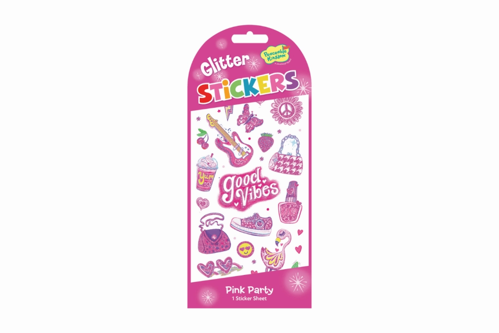 Peaceable Kingdom Stickers - Scratch & Sniff, Glow In The Dark, Puffy, and Foil