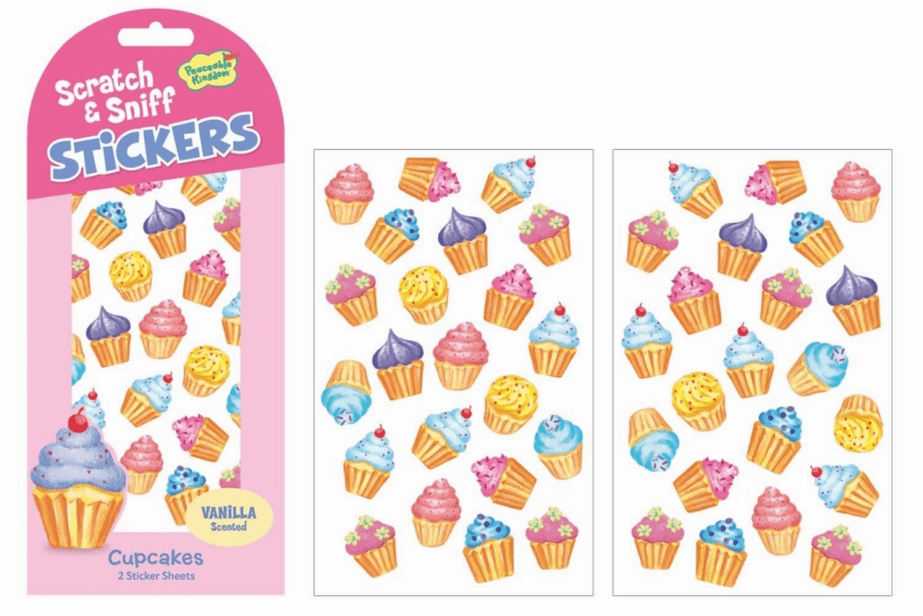 Peaceable Kingdom Stickers - Scratch & Sniff, Glow In The Dark, Puffy, and Foil