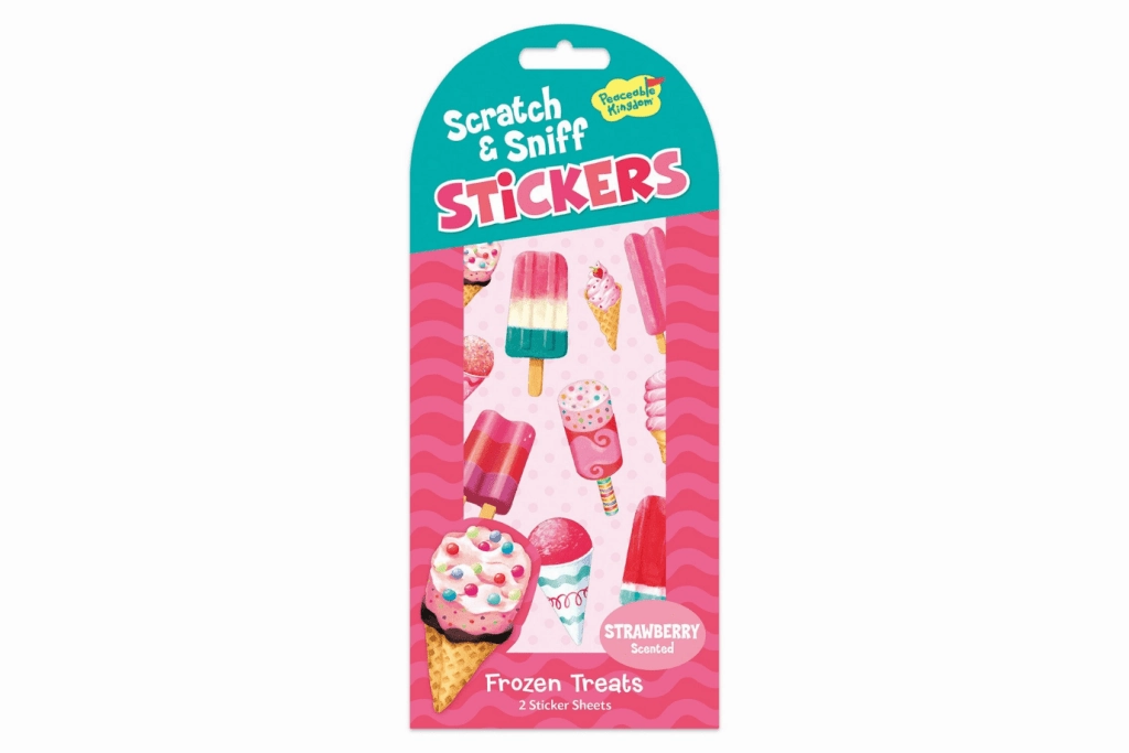 Peaceable Kingdom Stickers - Scratch & Sniff, Glow In The Dark, Puffy, and Foil