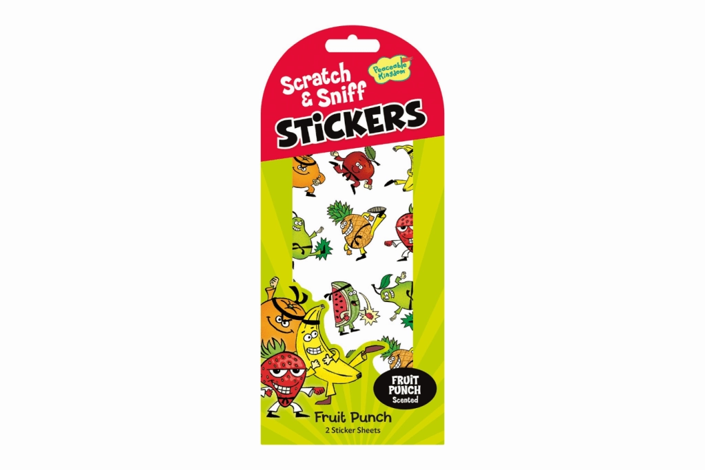 Peaceable Kingdom Stickers - Scratch & Sniff, Glow In The Dark, Puffy, and Foil