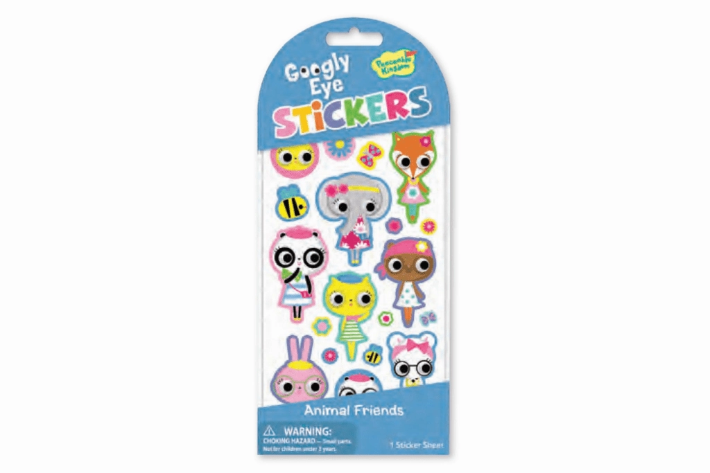 Peaceable Kingdom Stickers - Scratch & Sniff, Glow In The Dark, Puffy, and Foil