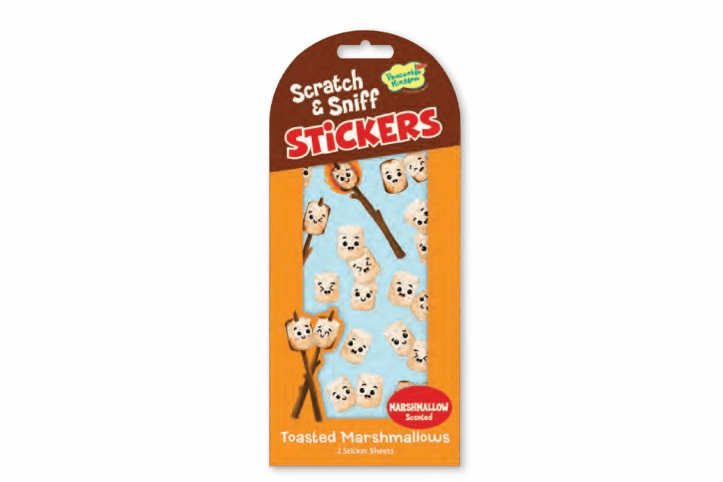 Peaceable Kingdom Stickers - Scratch & Sniff, Glow In The Dark, Puffy, and Foil