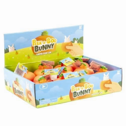 Peek-A-Boo Bunny Squishy Toy