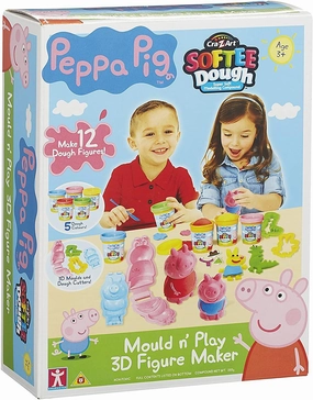 Peppa Pig 21027 Dough Mould and Play 3D Figure Maker