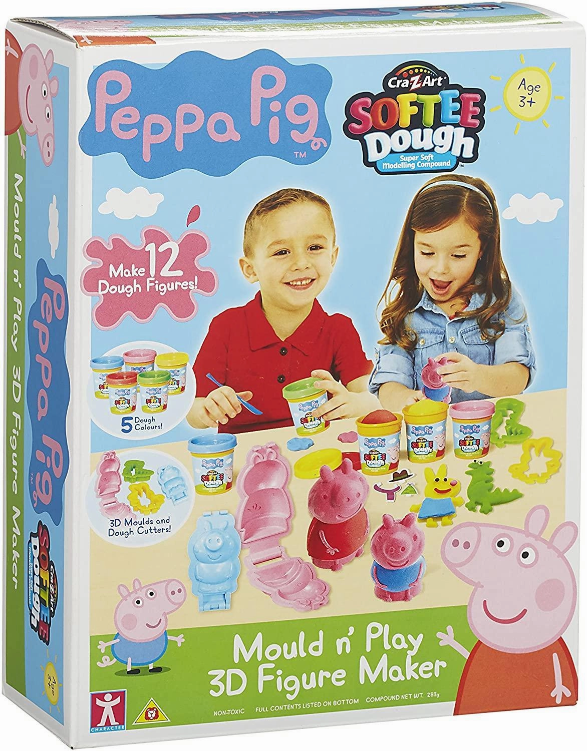 Peppa Pig 21027 Dough Mould and Play 3D Figure Maker