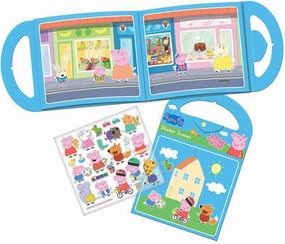 Peppa Pig Activity Set Sticker Scene Stickers