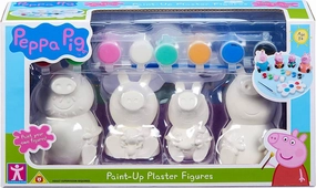 Peppa Pig Paint-Up Plaster Figure Set