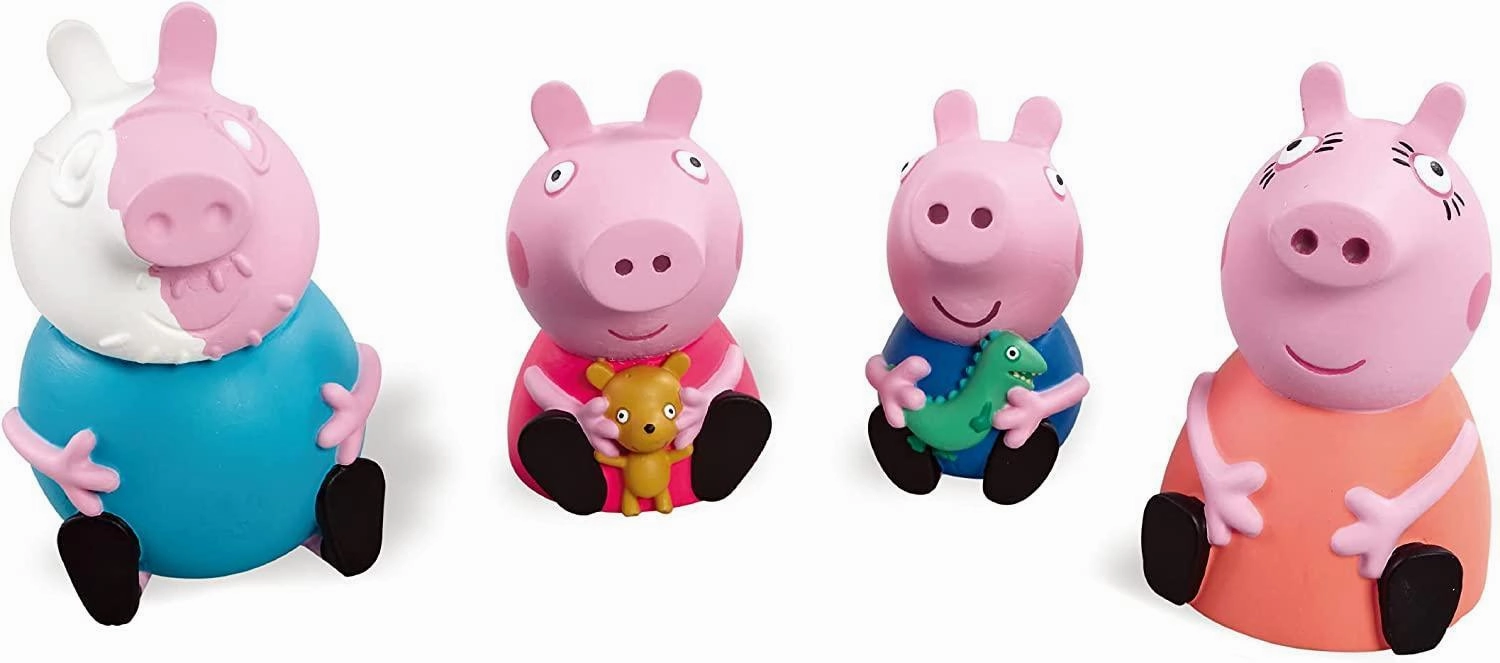 Peppa Pig Paint-Up Plaster Figure Set