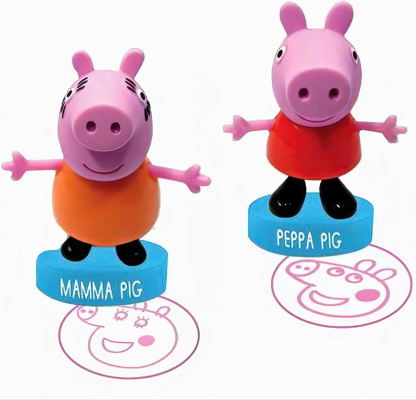 Peppa Pig Stampers 5 Pack