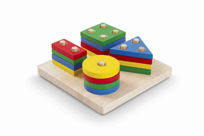 Plan Toys Geometric Sorting Board