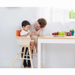 Plan Toys High Chair, Orange