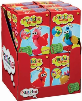 Plasticine Softeez Animals - Assorted