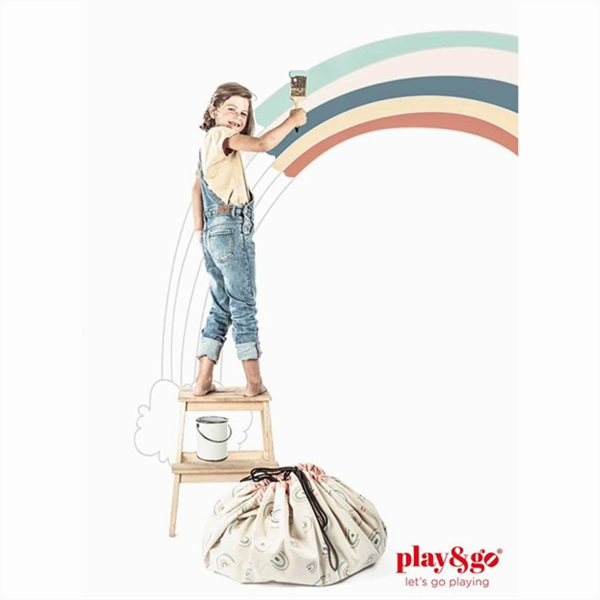 Play&Go 2-in-1 Play Mat Rainbow