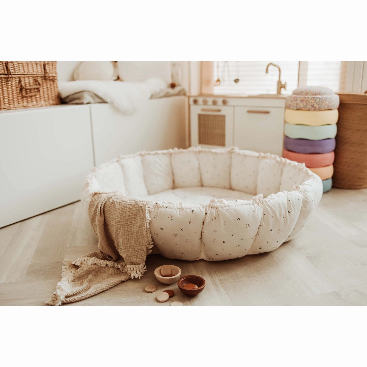 Play&Go Soft Organic Moon 2-in-1 Playmat