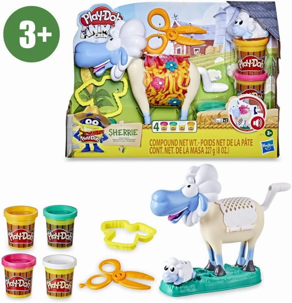 Play-Doh Animal Crew Sherrie Shearin' Sheep