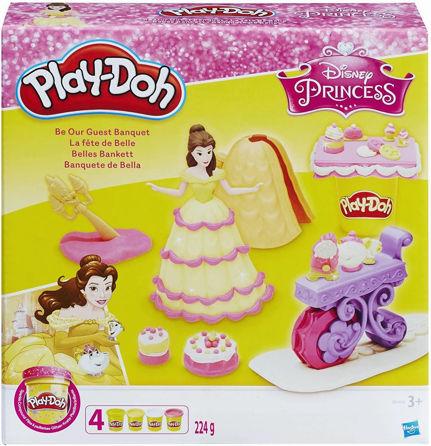 Play-Doh Be Our Guest Banquet Disney Princess Belle