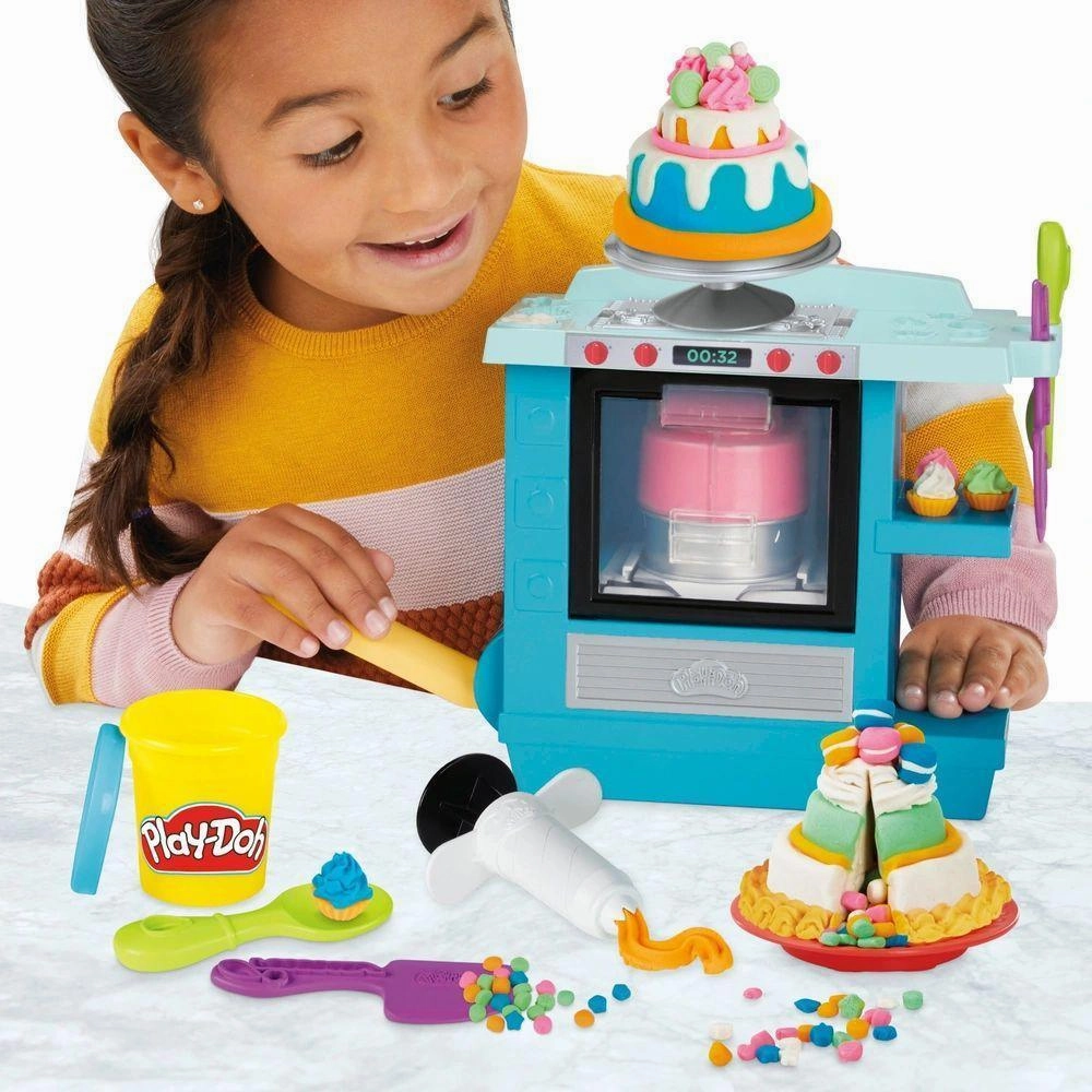 Play-Doh Kitchen Creations Rising Cake Oven Bakery Playset