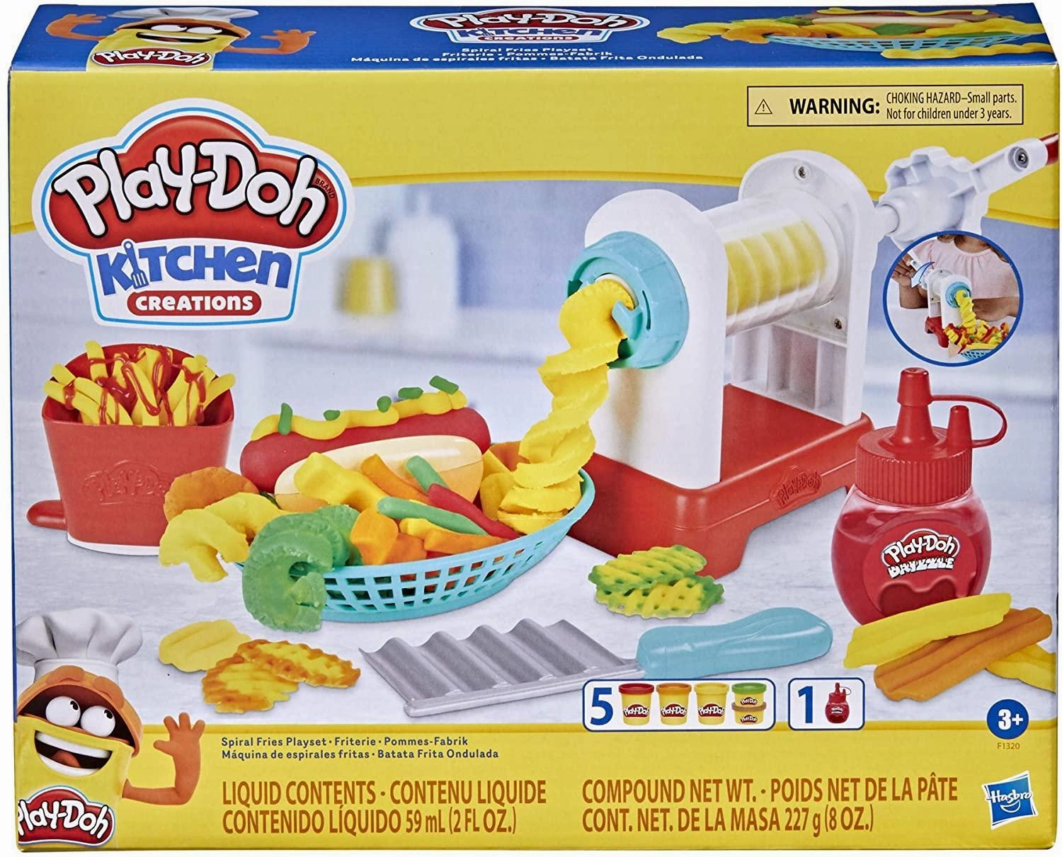 Play-Doh Kitchen Creations Spiral Fries Playset
