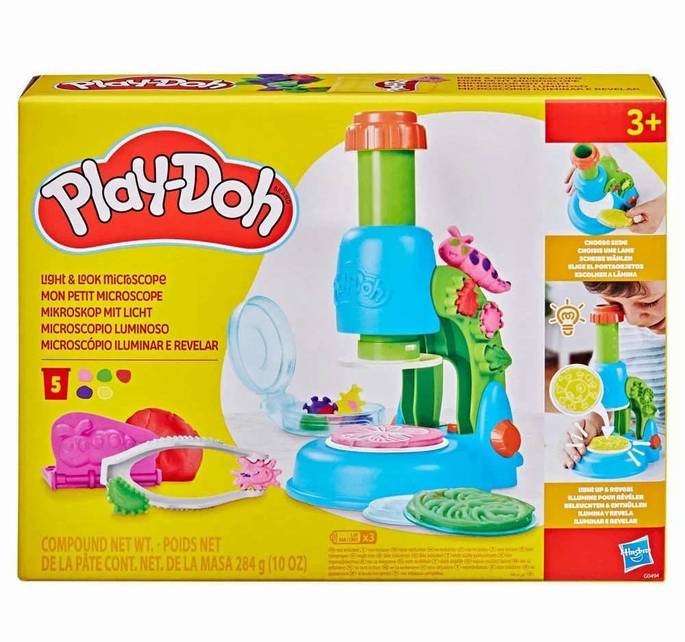 Play-Doh Light and Look Microscope