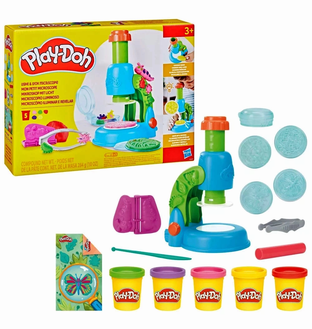 Play-Doh Light and Look Microscope