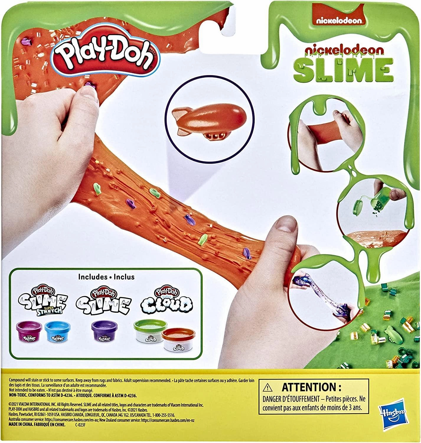 Play-Doh Nickelodeon Slime Rockin' Mix-ins Kit