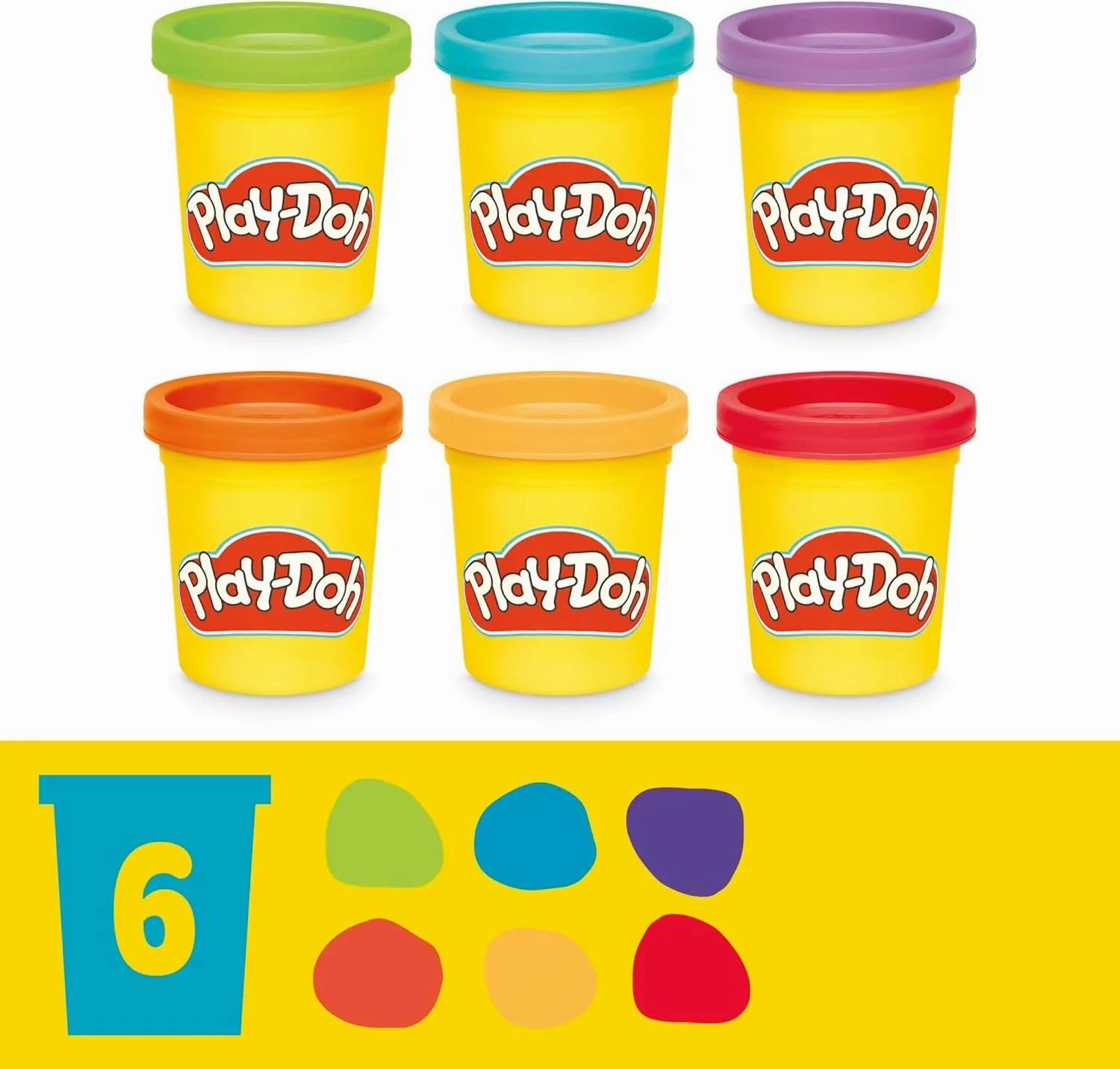 Play-Doh Shapes & Colors Dino Starter Set