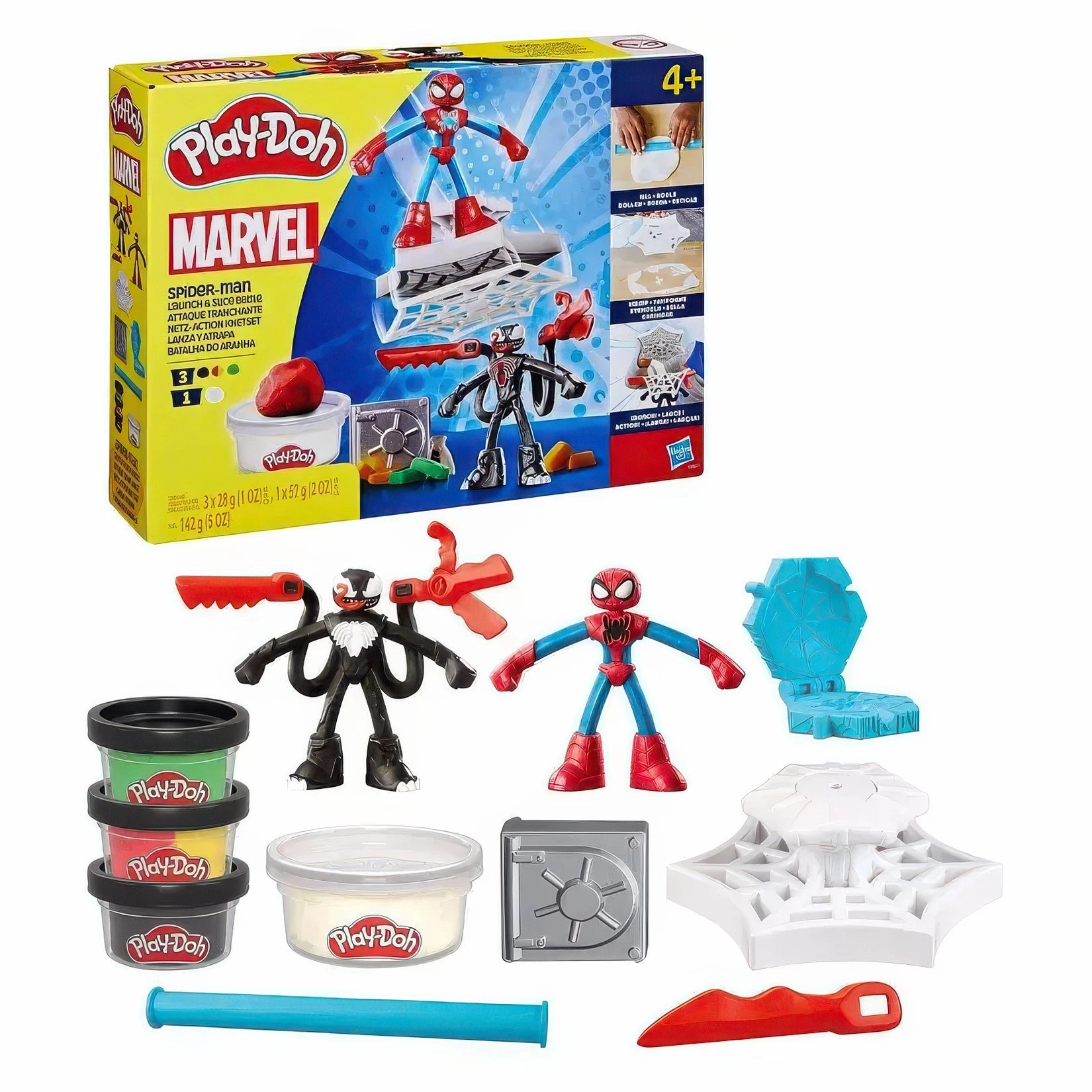 Play-Doh Spider-Man Launch and Slice Battle Set