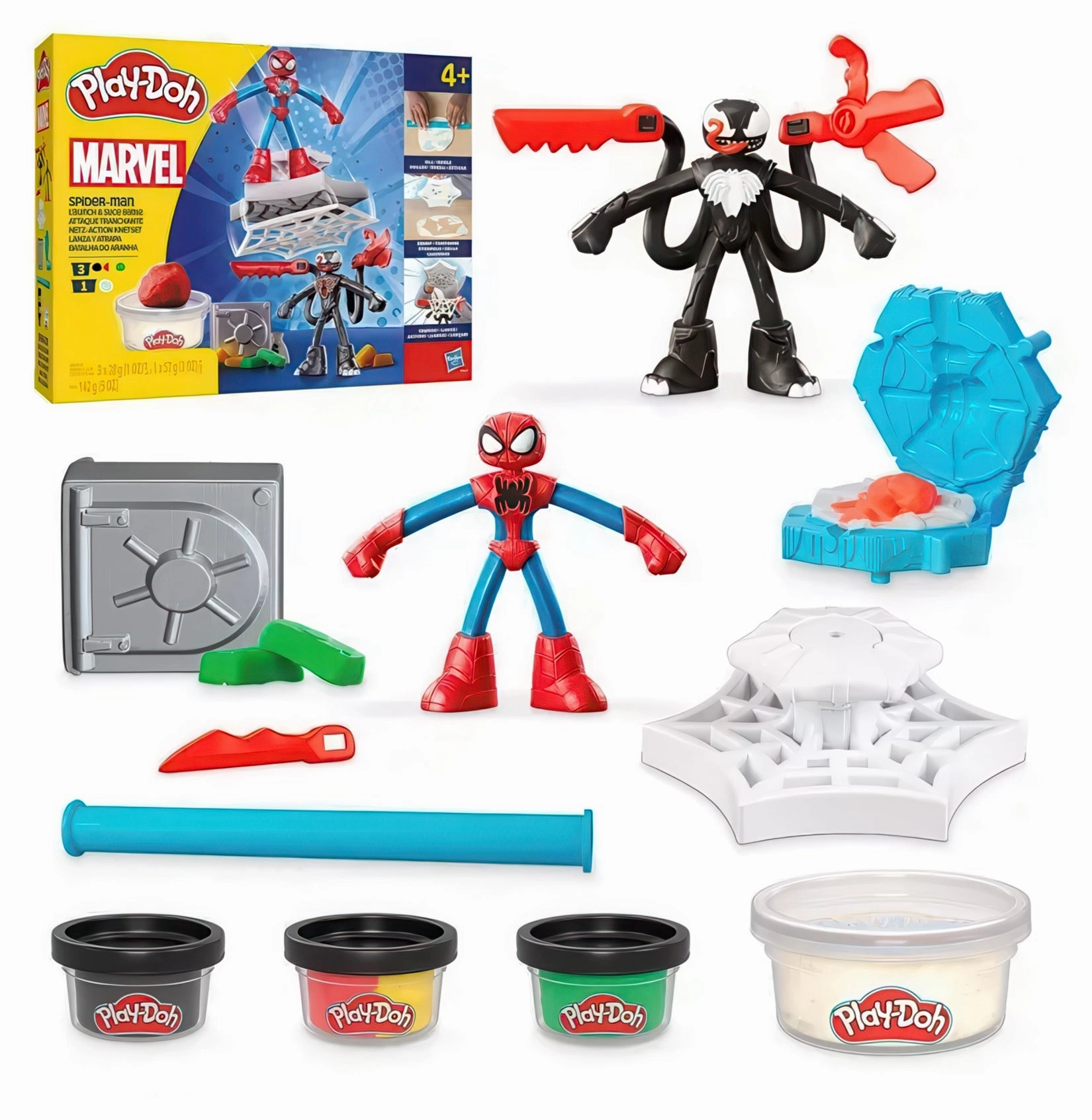 Play-Doh Spider-Man Launch and Slice Battle Set