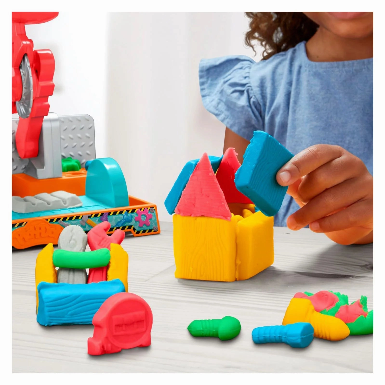 Play-Doh Stamp & Saw Tool Bench Playset