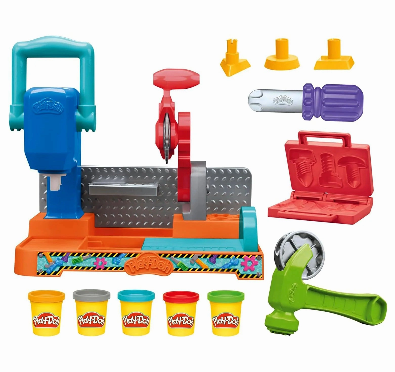 Play-Doh Stamp & Saw Tool Bench Playset