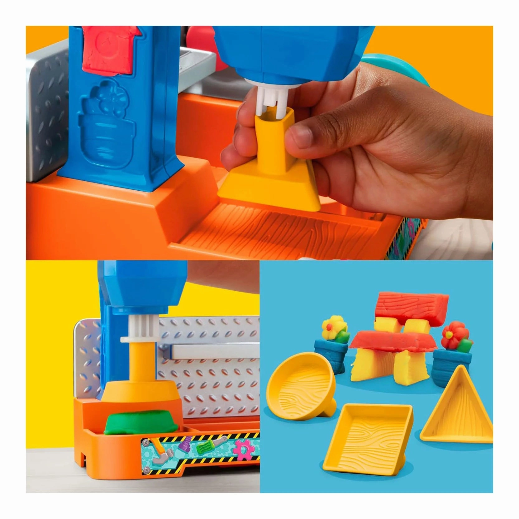 Play-Doh Stamp & Saw Tool Bench Playset
