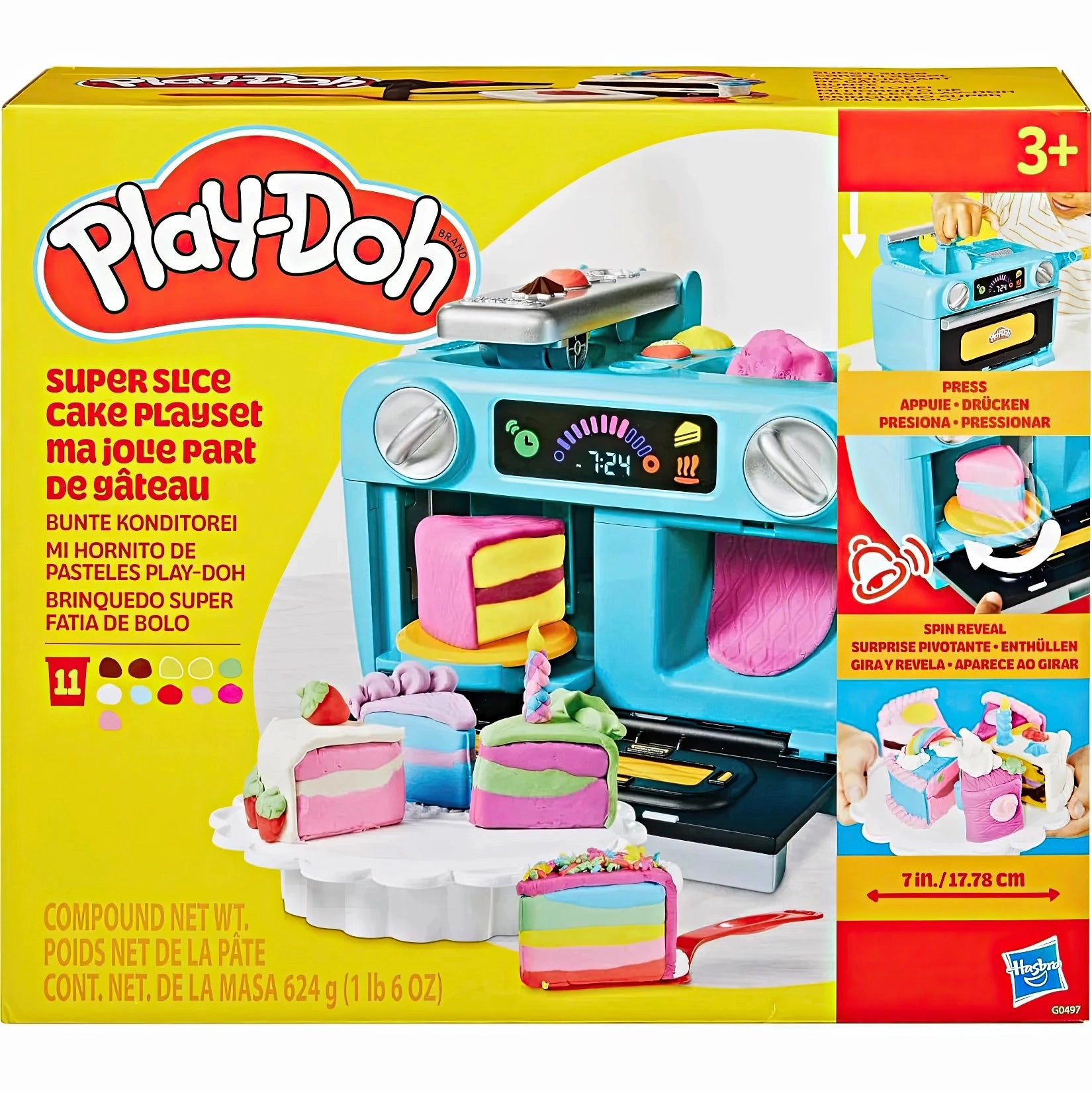 Play-Doh Super Slice Cake Playset
