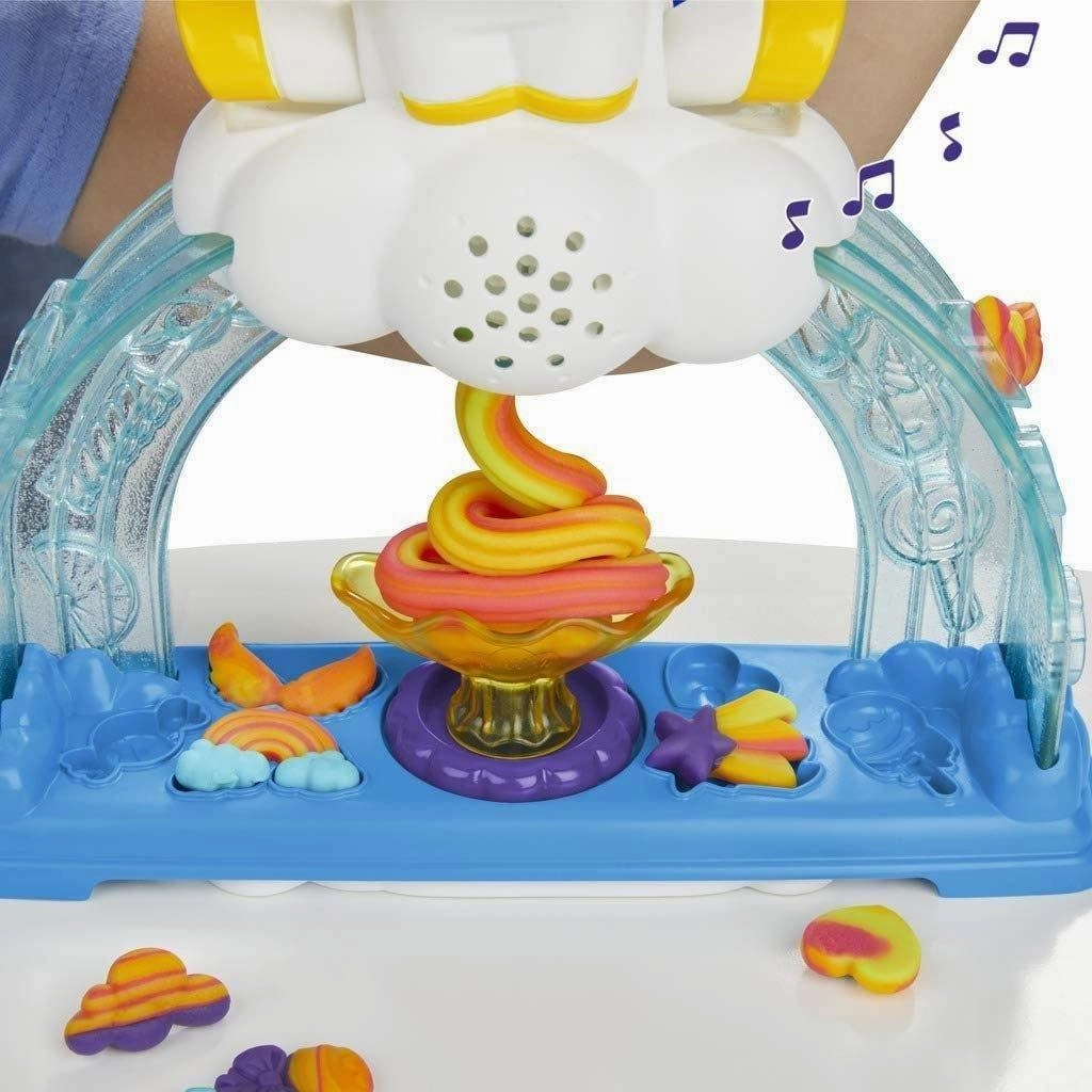 Play-Doh Tootie The Unicorn Ice Cream Set with 3 Non-Toxic Colors