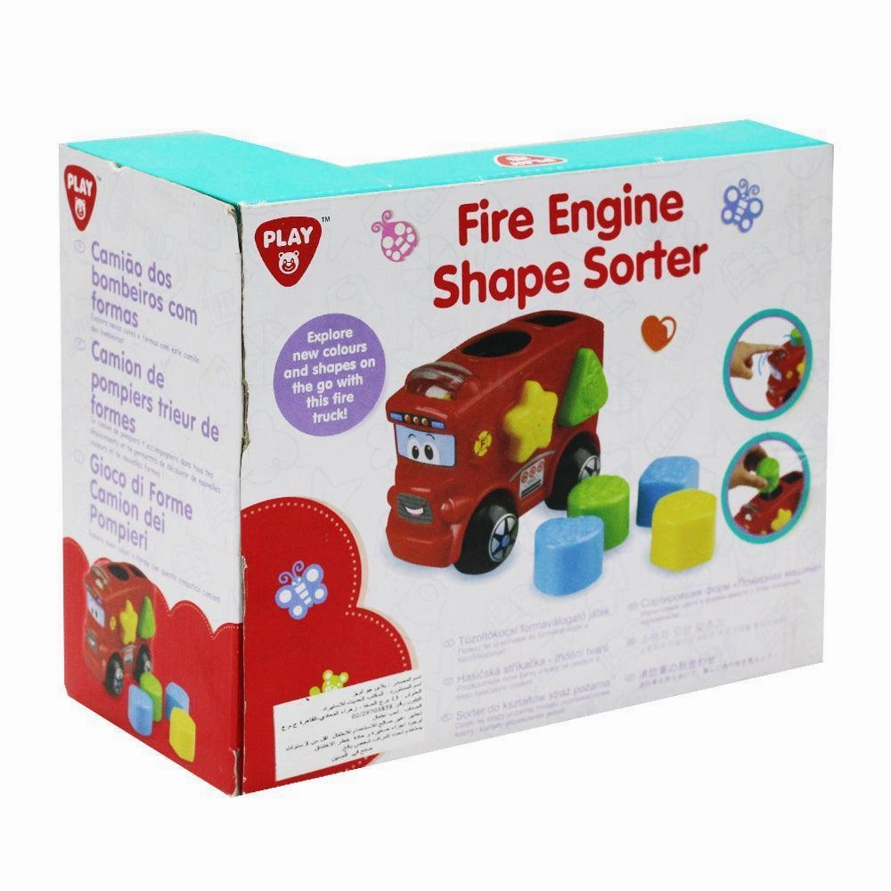 PLAYGO INFANT&TODDLER FIRE ENGINE SHAPE SORTER