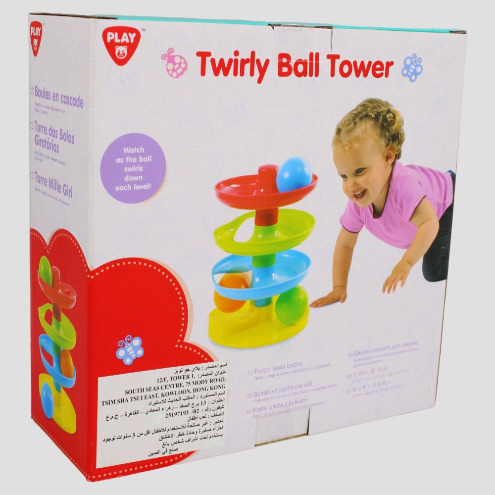 PlayGo Twirly Ball Tower  Endless Rolling Fun!