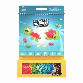 Plus-Plus - Activity Pad Ocean Puzzle By Number