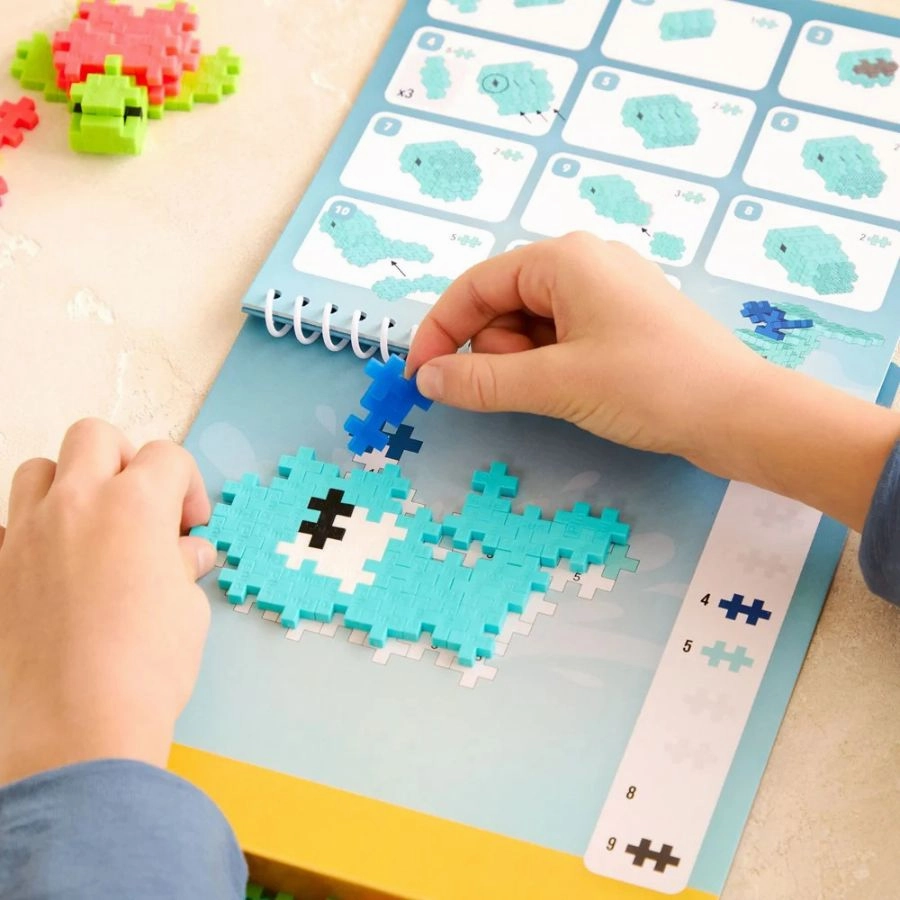 Plus-Plus - Activity Pad Ocean Puzzle By Number