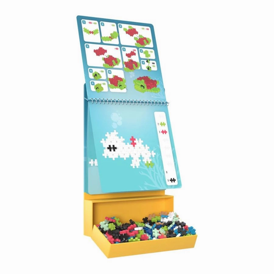 Plus-Plus - Activity Pad Ocean Puzzle By Number
