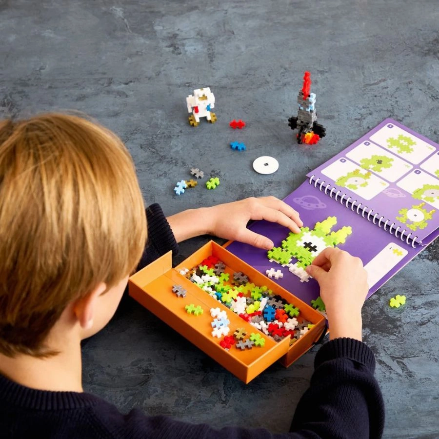 Plus-Plus - Activity Pad Space Puzzle By Number