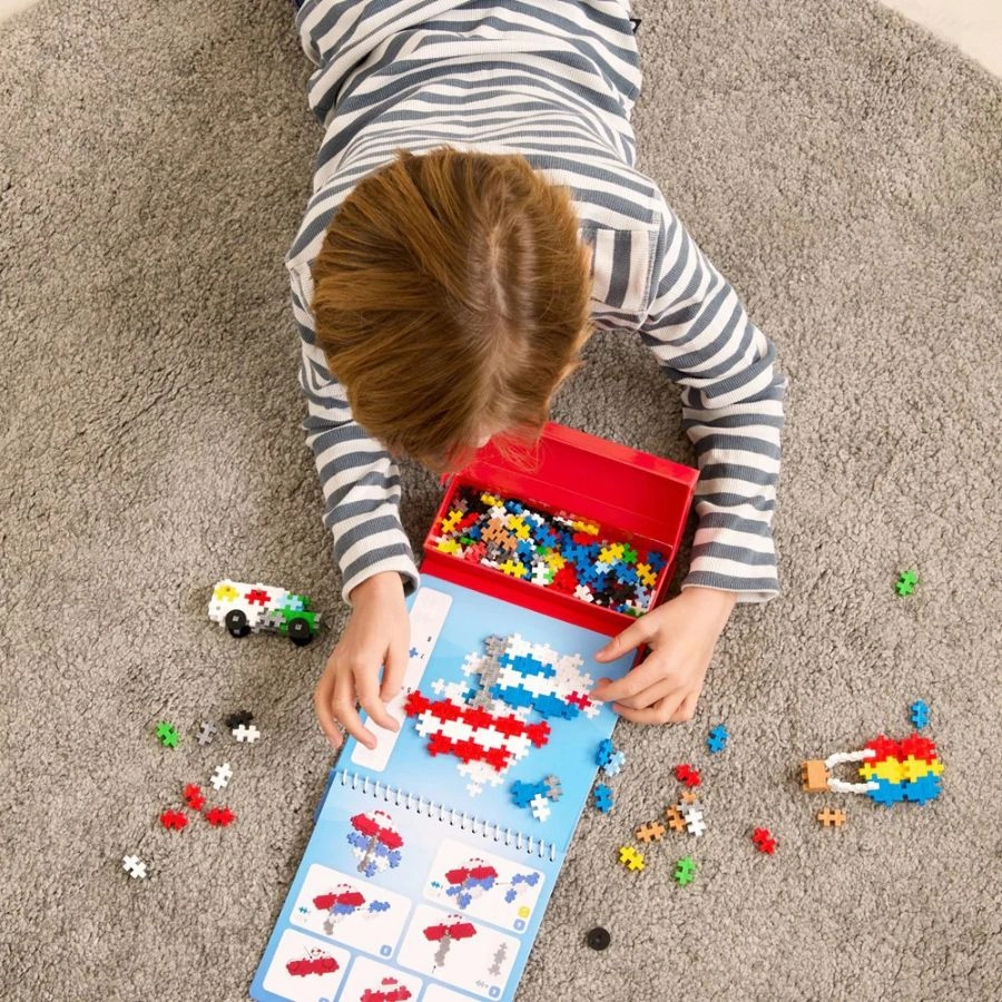 Plus-Plus - Activity Pad Transportation Puzzle By Number