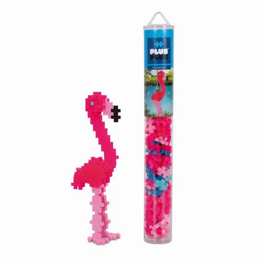 Plus-Plus - Flamingo 100 pcs Tube