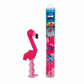 Plus-Plus - Flamingo 100 pcs Tube