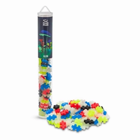 Plus-Plus - Glow in the Dark Mix 100 pcs Tube