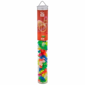 Plus-Plus - Neon Mix 100 pieces Tube