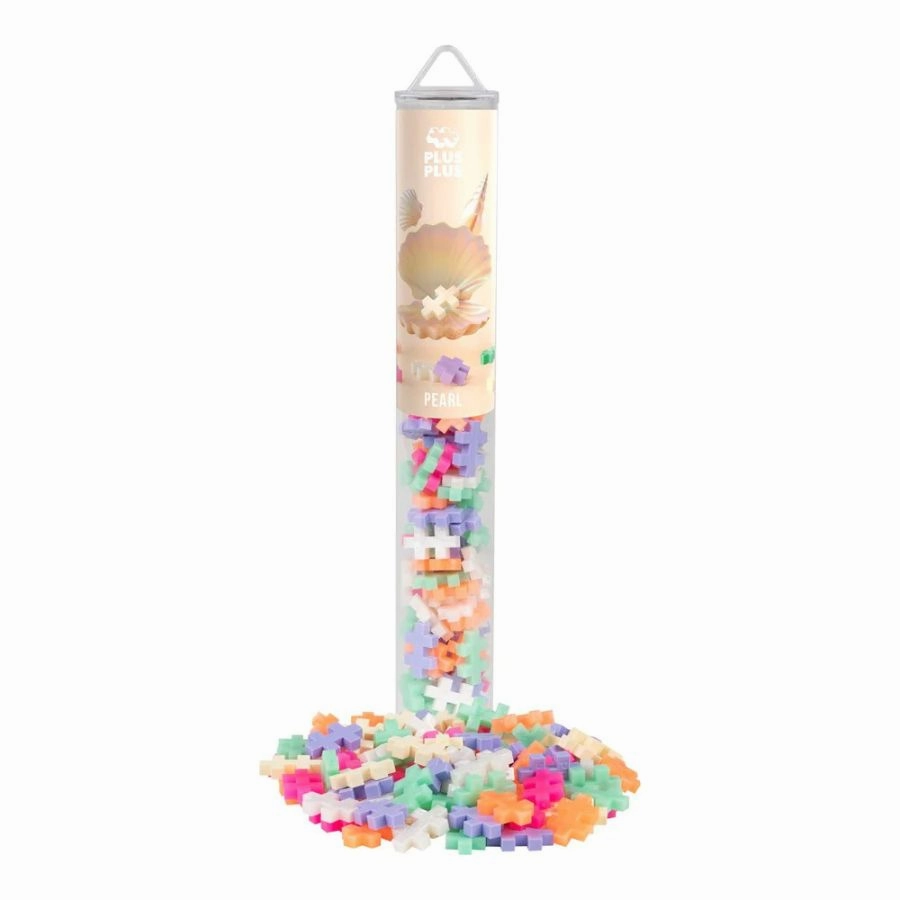 Plus-Plus - Pearl Mix 100 pieces tube
