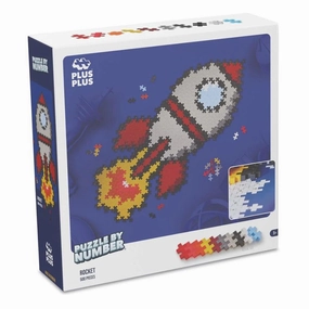 Plus-Plus - Puzzle By Number Rocket 500 Pieces
