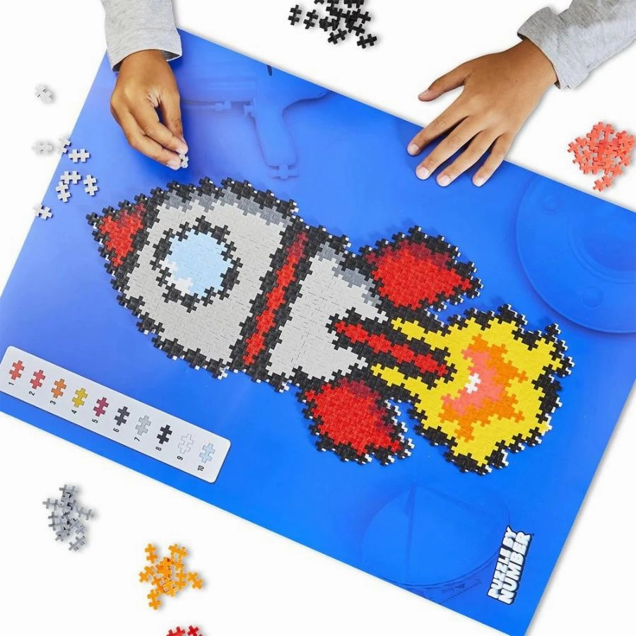 Plus-Plus - Puzzle By Number Rocket 500 Pieces